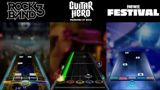 The Hand That Feeds by Nine Inch Nails - Expert Guitar Chart Comparison [+ FCs] (RB/GH/FNF)