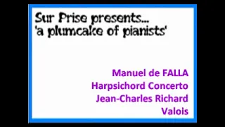 Manuel de Falla Harpsichord Concerto