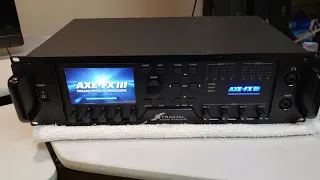 My Fractal Axe-Fx III Unboxing Video!!!