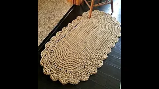 CROCHET A JUTE RUG! ~ Part One!