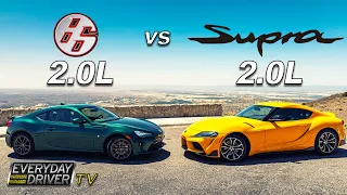 Toyota 86 vs Supra 2.0 - Step Brothers | Everyday Driver TV Season 7