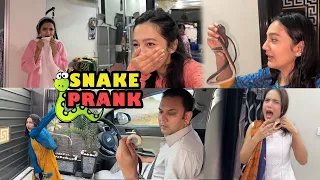 Snake prank 🐍 Sab Dr gyee | Rabia Faisal