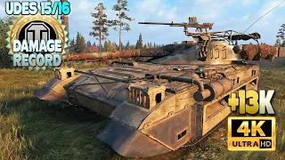 "UDES 15/16" new damage world record - World of Tanks