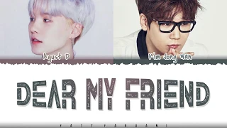 AGUST D - 'DEAR MY FRIEND' (Feat Kim Jong Wan) Lyrics [Color Coded_Han_Rom_Eng]