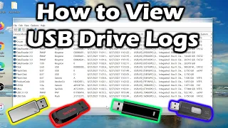 How to View USB Drive Logs