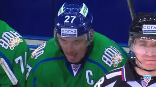 Metallurg Nk @ Salavat Yulaev 09/18/2015 / Салават Юлаев - Металлург Нк 4:1