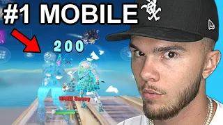 Reacting To The #1 Fortnite MOBILE Player...