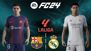 EA FC24 PS5 | Barcelona VS Real Madrid LaLiga 11th week | (feat Vinicius, Bellingham,  Gavi) 🎮🔥