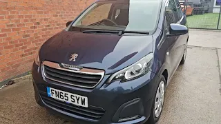 PEUGEOT 108 1.0 ACTIVE 3DR MANUAL BLUE 2015