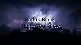 Kodak Black – Hope You Know (Traduction français) @KodakBlack-yt2nk