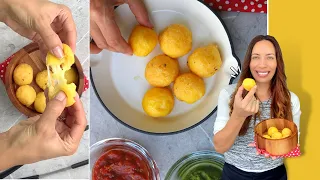 Potato balls (not fried) | 3 ingredients