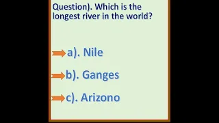 Which is the longest river in the world........ #brightIq #GK