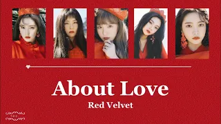 カナルビ・日本語訳【About Love】Red Velvet (레드벨벳)