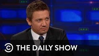 Jeremy Renner Talks About "Kill The Messenger" | The Daily Show
