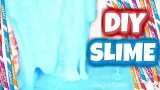 DIY PIXY STIX SLIME + Edible Candy Play Dough - How To | SoCraftastic