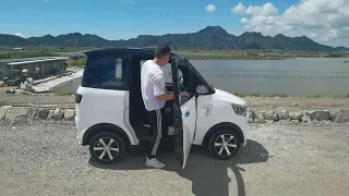 Aonew electric vehicle 启航四轮路试视频