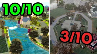 RANKING ALL THE WORLDS IN THE SIMS 4