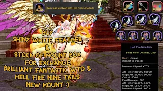 Dragon Nest SEA -Buy Shiny Feather & Stock Of Mount Box [Brilliant Fantastic & Hell Fire Nine Tails]