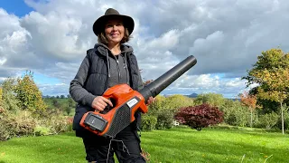 Husqvarna 120iB Leaf Blower Review - Putting It To The Test On Our Smallholding