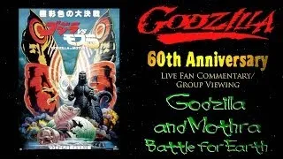 Watching Godzilla and Mothra: Battle for Earth!  Live Fan Commentary/Group Viewing!