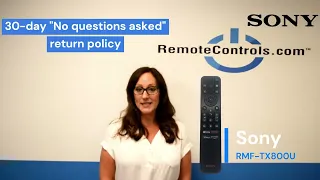 Sony RMF-TX800U Original, Brand New Remote Control For 2022 Sony TVs With Google Voice - LOWEST COST