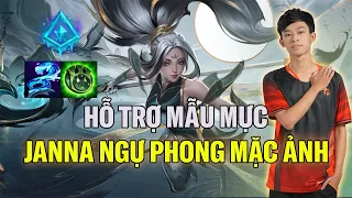 [LMHT Tốc Chiến]  TRẢI NGHIỆM JANNA NGỰ PHONG MẶC ẢNH - HƯỚNG DẪN CÁCH HỖ TRỢ BUFF MẪU MỰC