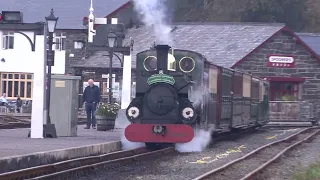 Ffestiniog Railway 01.10.22. Blanche. Steam Engine.