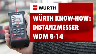 Würth Know-how: Distanzmesser WDM 8-14