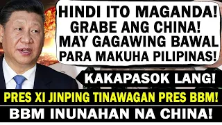 BREAKING NEWS! PRES BONGBONG MARCOS! HINDI NATATAKOT SA GAGAWIN NG CHINA! IYAK CHINA SA SAGOT NI BBM