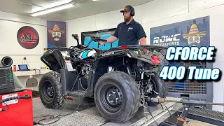 We Tuned the Gen 1 CFMOTO CFORCE 400 and WOW....