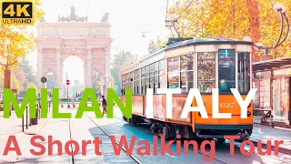 Milan - Capital of fashion - Walking tour | Discover Italy | Travel 4K