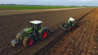 Deep ploughing with 900 HP! | *NEW* Fendt 1050 Vario & 939 Vario S4 | Van Werven