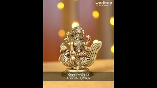 Brass Swan Gayatri Idol | Wedtree | 26 October 2023