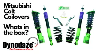 Gecko Suspension Mitsubishi Colt CZT & Ralliart Coilovers Unbox 1st Impressions