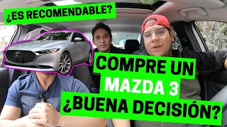 EXPERIENCIA de usuario MAZDA 3 2020 | Motoren Mx