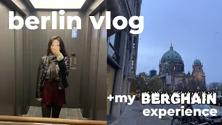 Berlin VLOG | 베를린 클럽 베억하인 후기🔥 |  베를린 카페 & 브런치 맛집