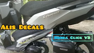 Sticker to Emblem | Honda Click V3 | #hondaclickV3 #click125i