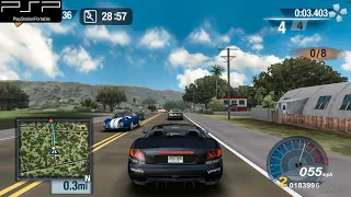 Test Drive Unlimited - PSP Gameplay 4k 2160p (PPSSPP)