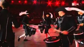 Top Secret Drum Corps At Basel Tattoo 2012