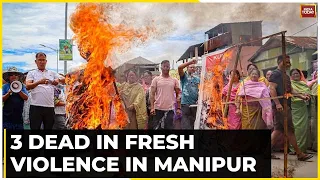 Manipur Clashes News: 3 Dead In Fresh Violence In Manipur’s Bishnupur, Houses Burnt | Watch