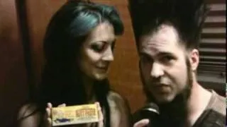 Wayne Static of Static-X & Tera Wray Static give Butt Paste a plug on Access Unlimited -TV