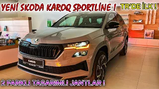 TR'DE İLK ! | JANT TASARIMI DEĞİŞEN SKODA ! | 2022 YENİ SKODA KAROQ SPORTLİNE | 1.5 TSI 150HP DSG