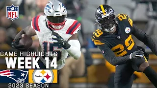 New England Patriots vs. Pittsburgh Steelers | 2023 Week 14 Game Highlights