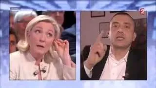 Gros CLASH: Marine LE PEN vs Mourad BOUDJELLAL sur France 2!!!!