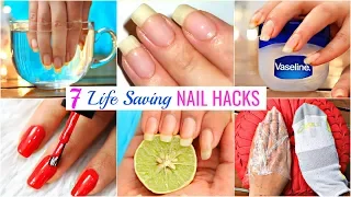 7 Life HACKS To GROW NAILS Fast & Strong | #Beauty #DIY #Remedy #Anaysa