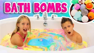 BATH BOMB CHALLENGE!!!!