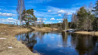 Рыбалка в половодье в апреле, есть ли смысл?