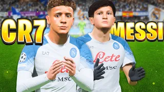 ⚽ CR7 Jr e Mateo MESSI Giocano INSIEME 😲 in Carriera Allenatore su Fifa 23