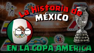 MÉXICO en la COPA AMERICA 1993-2016 COUNTRYBALL