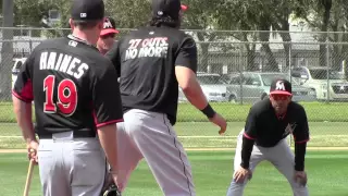 Miami Marlins Spring Training - Perry Hill's INF Class 2015